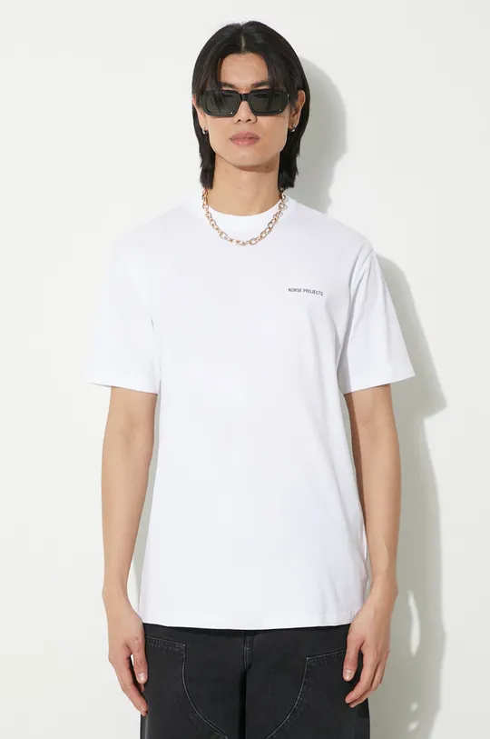 bianco Norse Projects t-shirt in cotone Johannes Uomo