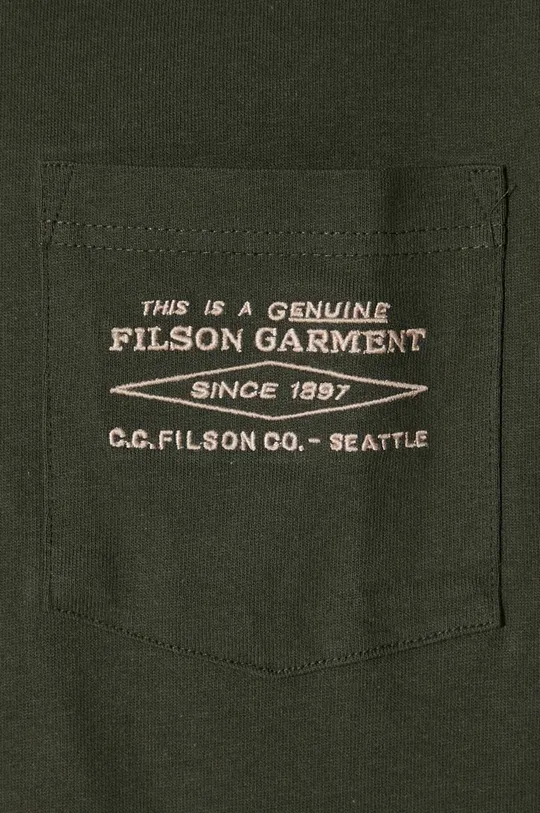 Filson cotton t-shirt Embroidered Pocket