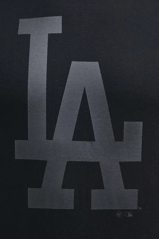 Βαμβακερό μπλουζάκι 47 brand MLB Los Angeles Dodgers Ανδρικά
