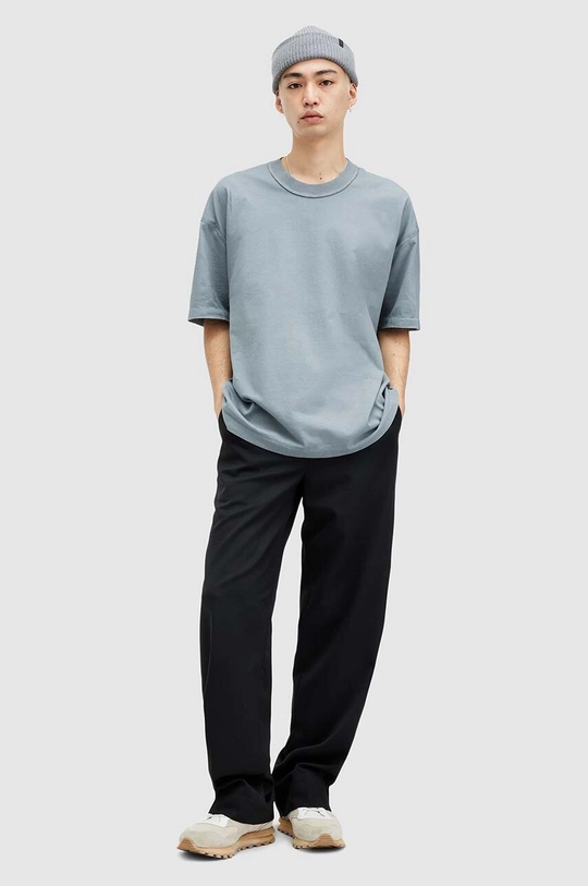 AllSaints t-shirt bawełniany ISAC SS CREW