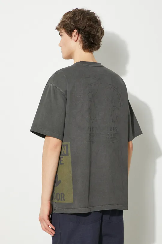 Памучна тениска PLEASURES Evolution Heavyweight T-Shirt 100% памук