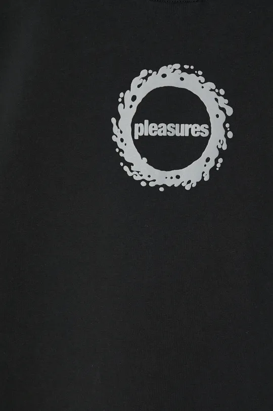 Bavlnené tričko PLEASURES Twirl Henley