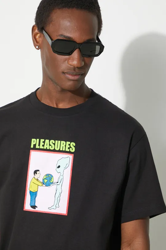 nero PLEASURES t-shirt in cotone Gift