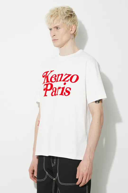biały Kenzo t-shirt bawełniany by Verdy
