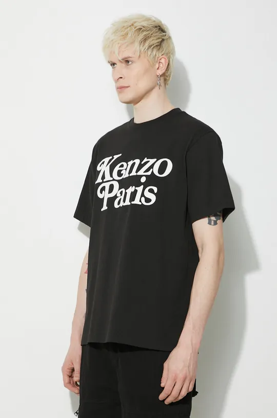 czarny Kenzo t-shirt bawełniany by Verdy