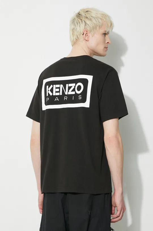 Памучна тениска Kenzo Bicolor KP Classic T-Shirt 100% памук