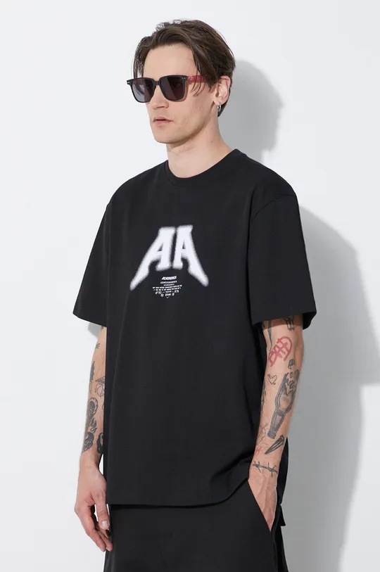 negru Ader Error tricou Nolc Logo