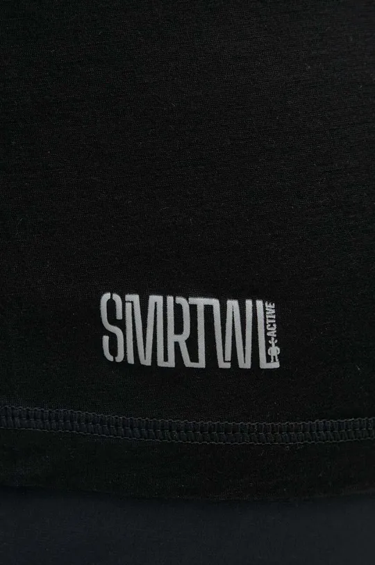 fekete Smartwool sportos póló Active Ultralite