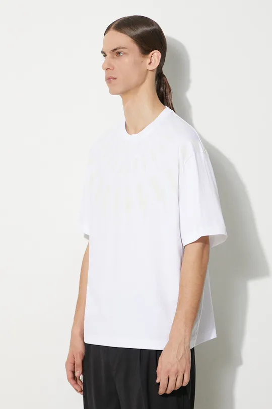 λευκό Βαμβακερό μπλουζάκι Neil Barrett