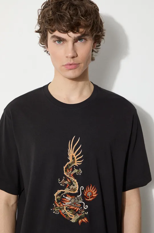 Хлопковая футболка Maharishi Original Dragon Мужской