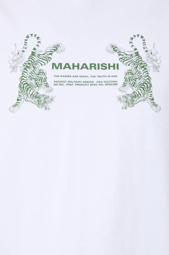 Бавовняна футболка Maharishi Double Tigers Miltype