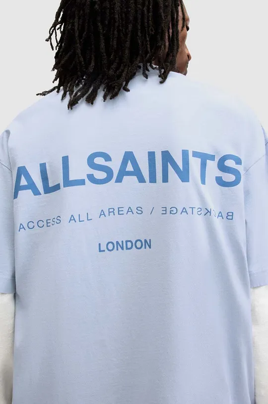 Хлопковая футболка AllSaints ACCESS SS CREW 100% Органический хлопок