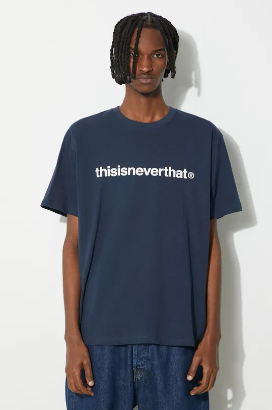 blu navy thisisneverthat t-shirt T-Logo Tee Uomo