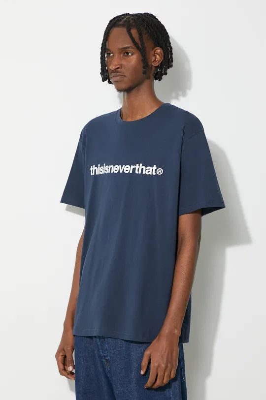 blu navy thisisneverthat t-shirt T-Logo Tee