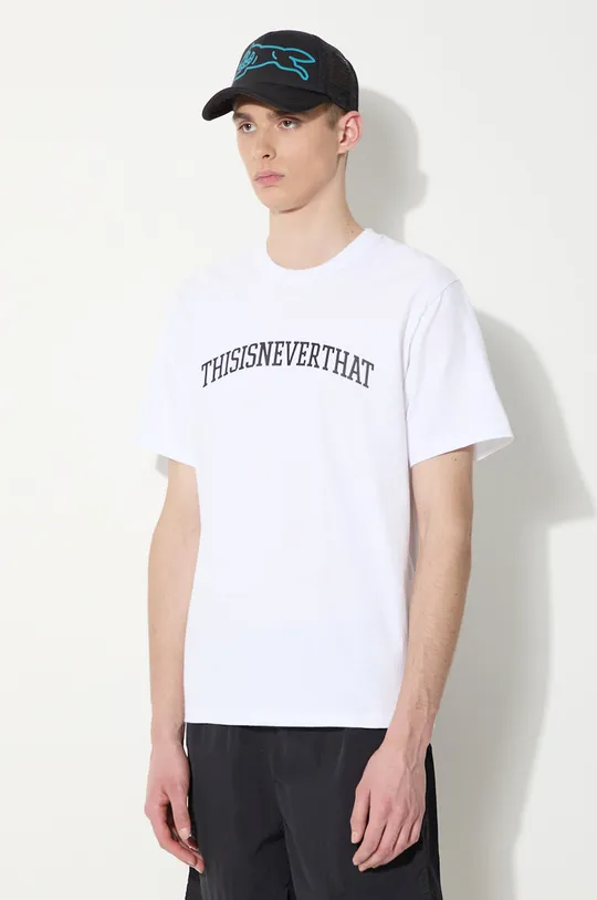 bianco thisisneverthat t-shirt Arch-Logo Tee