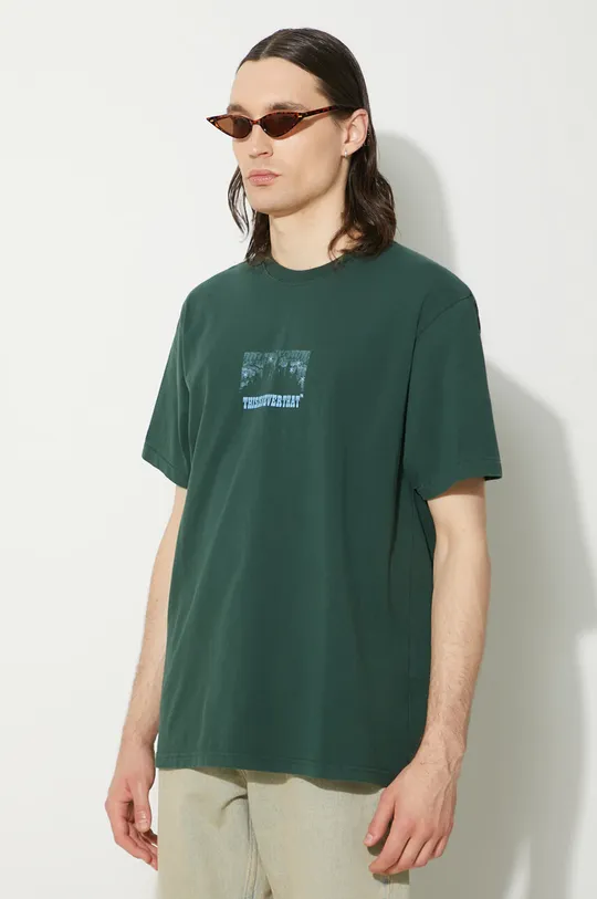 zielony thisisneverthat t-shirt bawełniany Nightmare Tee