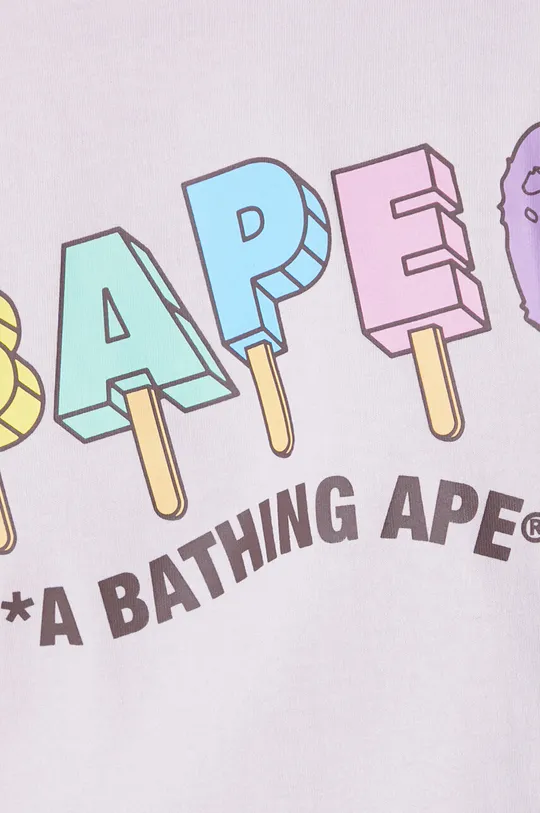 Хлопковая футболка A Bathing Ape Bape Popsicle Tee
