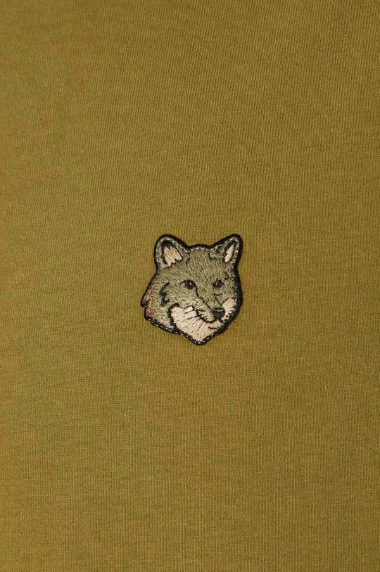Maison Kitsuné tricou din bumbac Bold Fox Head Patch Comfort Tee Shirt