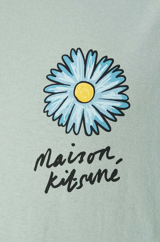 Βαμβακερό μπλουζάκι Maison Kitsuné Floating Flower Comfort Tee-Shirt