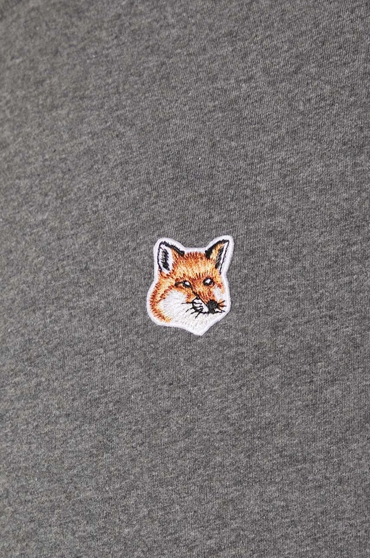 Хлопковая футболка Maison Kitsuné Fox Head Patch Regular Tee Shirt