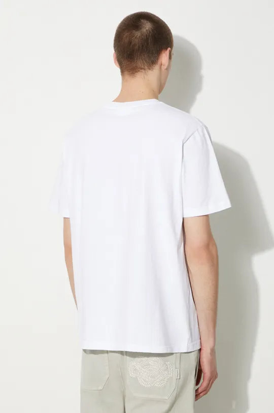 Bavlněné tričko Maison Kitsuné Speedy Fox Patch Comfort Tee Shirt 100 % Bavlna