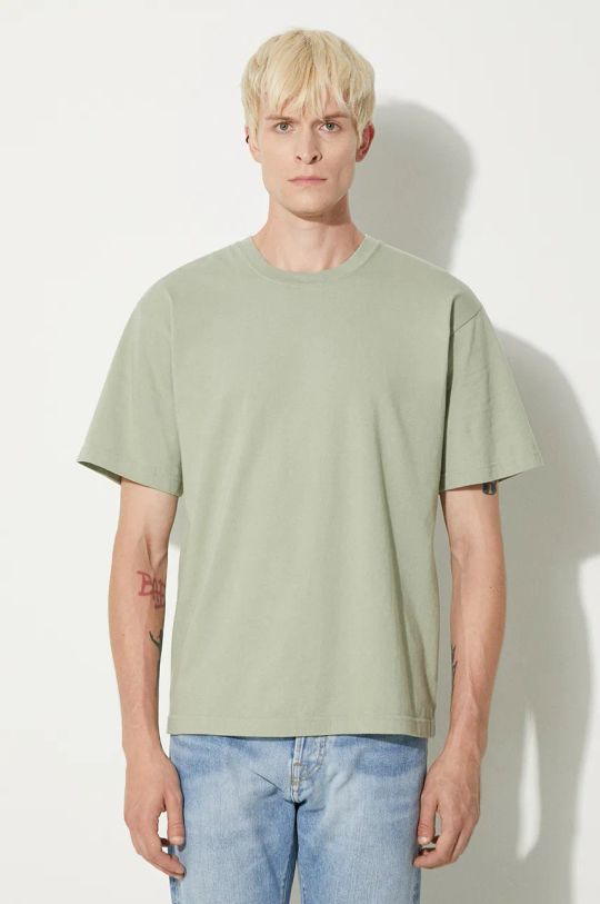 NEIGHBORHOOD t-shirt Tee SS-1 cotton green 241PCNH.ST01