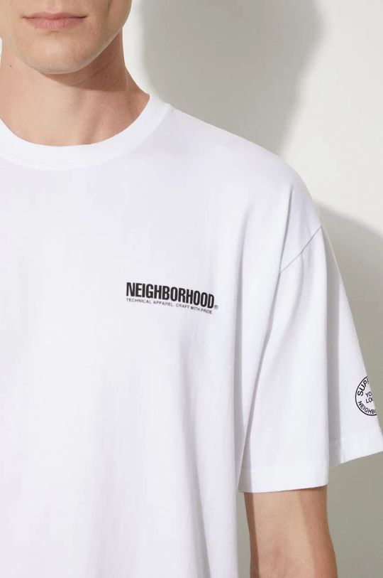 NEIGHBORHOOD t-shirt Tee SS-9 241PCNH.ST09 white