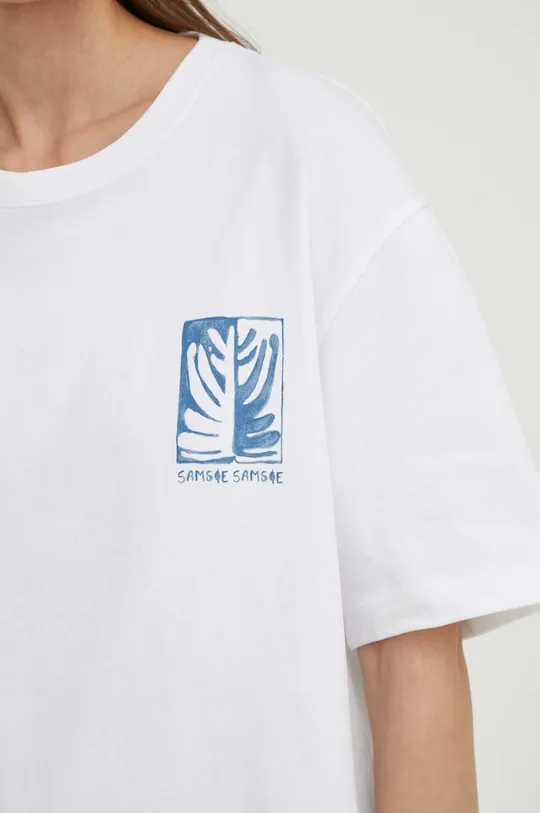 Βαμβακερό μπλουζάκι Samsoe Samsoe Unisex