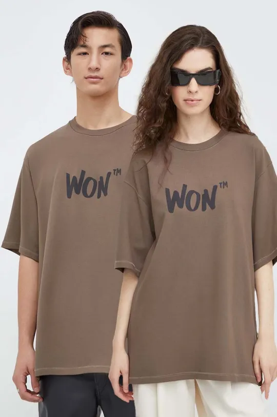 brązowy Won Hundred t-shirt Unisex