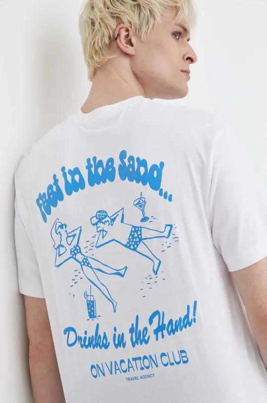 On Vacation t-shirt in cotone Beach Day