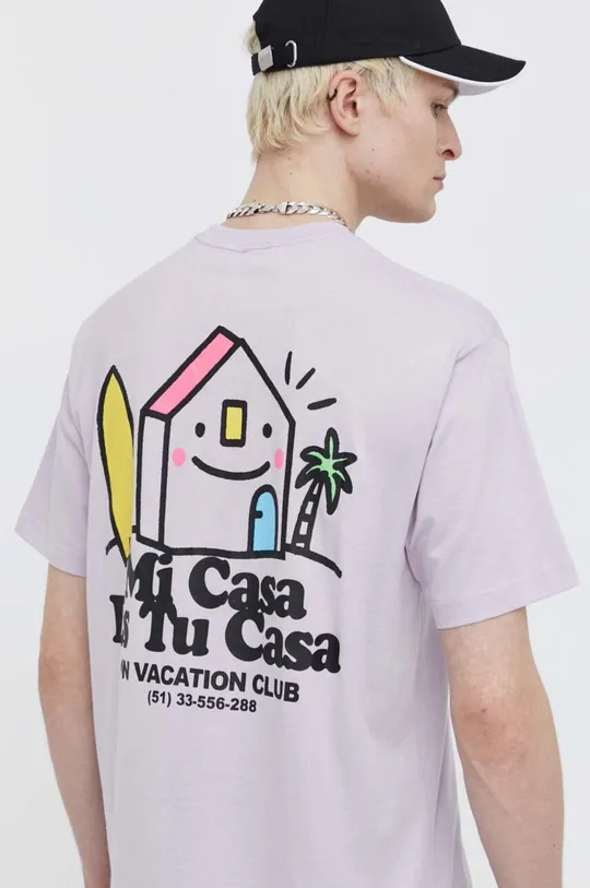 On Vacation t-shirt in cotone Mi Casa