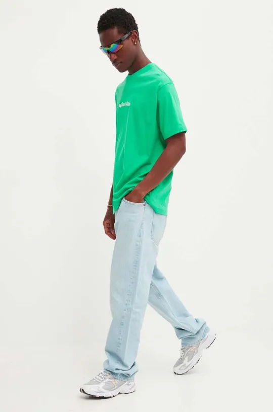 On Vacation t-shirt in cotone verde