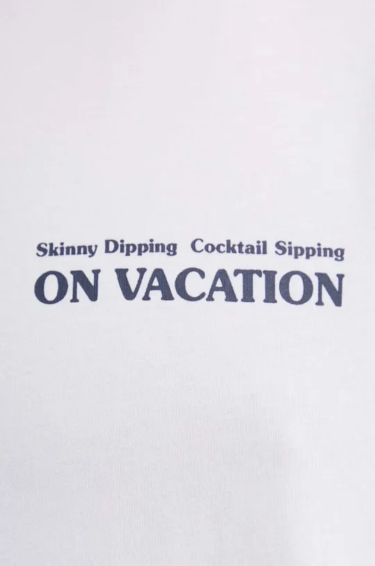 Βαμβακερό μπλουζάκι On Vacation Skinny Dippin' Cocktail Sippin' Skinny Dippin' Cocktail Sippin'