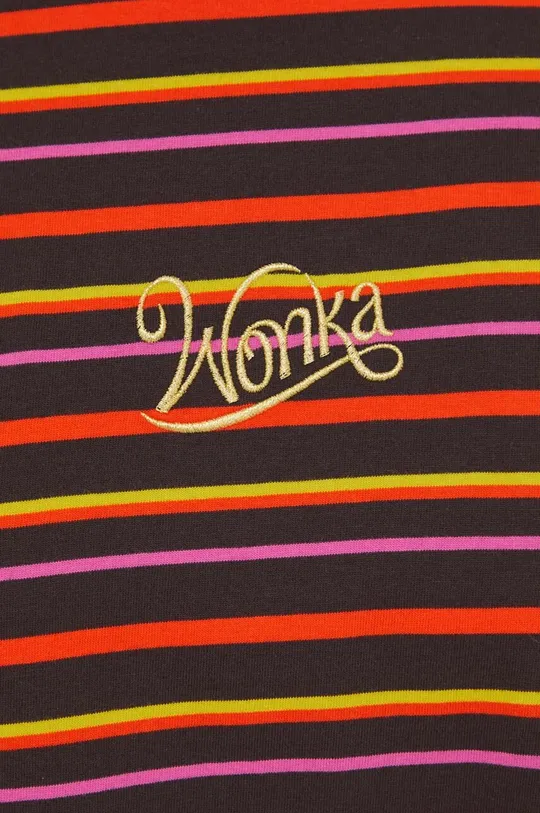 Βαμβακερό μπλουζάκι Converse x Wonka