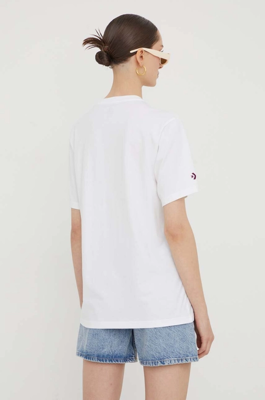 bianco Converse t-shirt in cotone converse x wonka