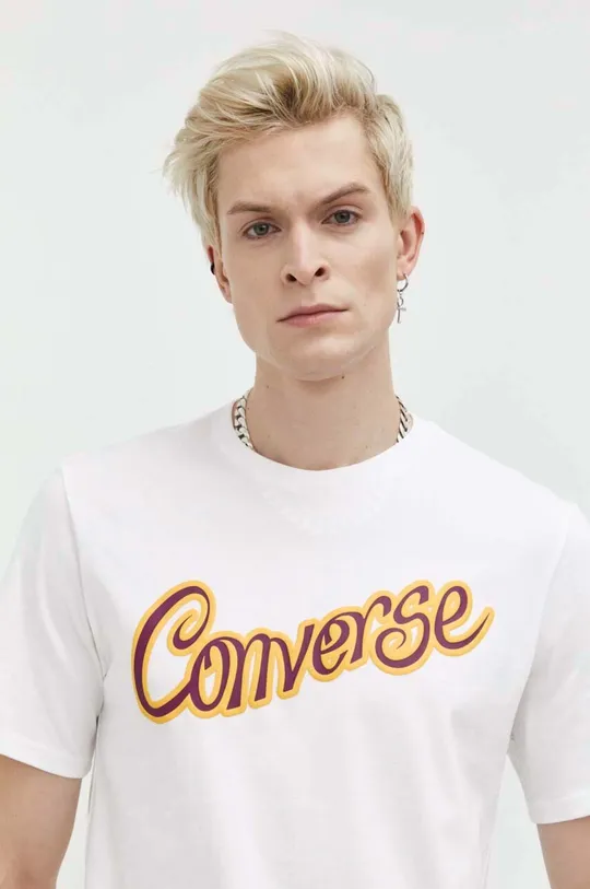 Βαμβακερό μπλουζάκι Converse x Wonka Unisex