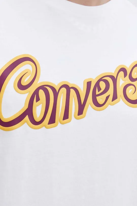 Βαμβακερό μπλουζάκι Converse x Wonka