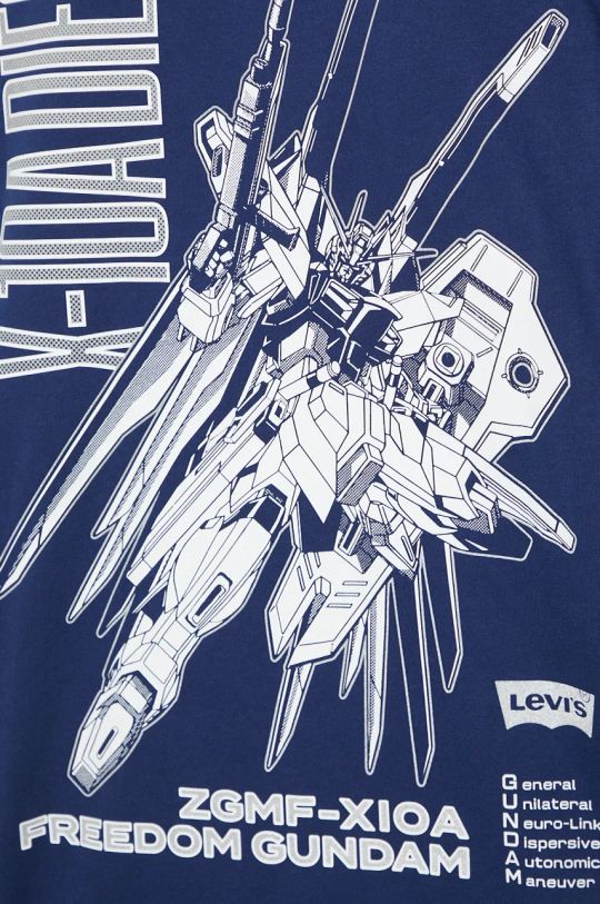 Bavlněné tričko s dlouhým rukávem Levi's Levi's® x Gundam SEED A7413.0000