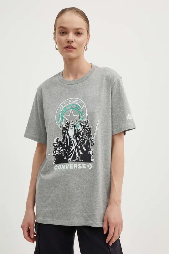Βαμβακερό μπλουζάκι Converse Converse x DUNGEONS AND DRAGONS