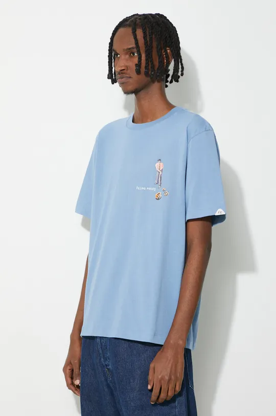 blu Filling Pieces t-shirt in cotone Games Harbour