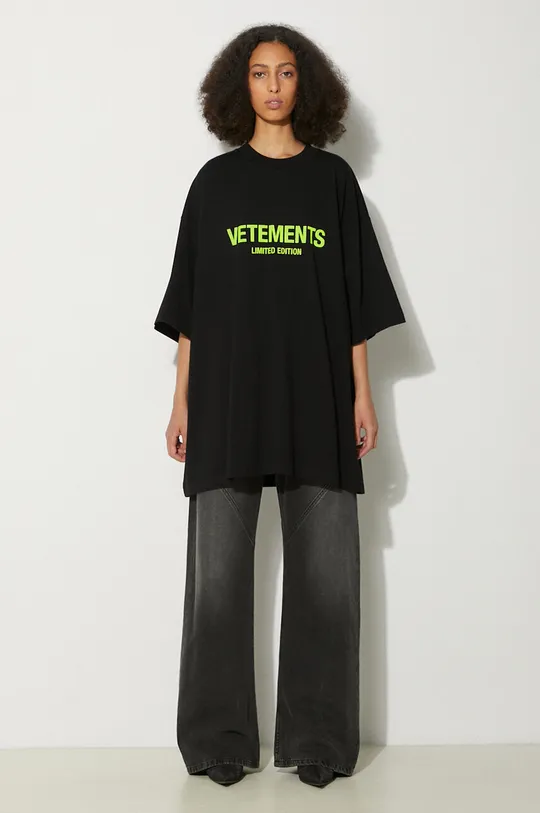VETEMENTS t-shirt in cotone Limited Edition Logo T-Shirt 100% Cotone