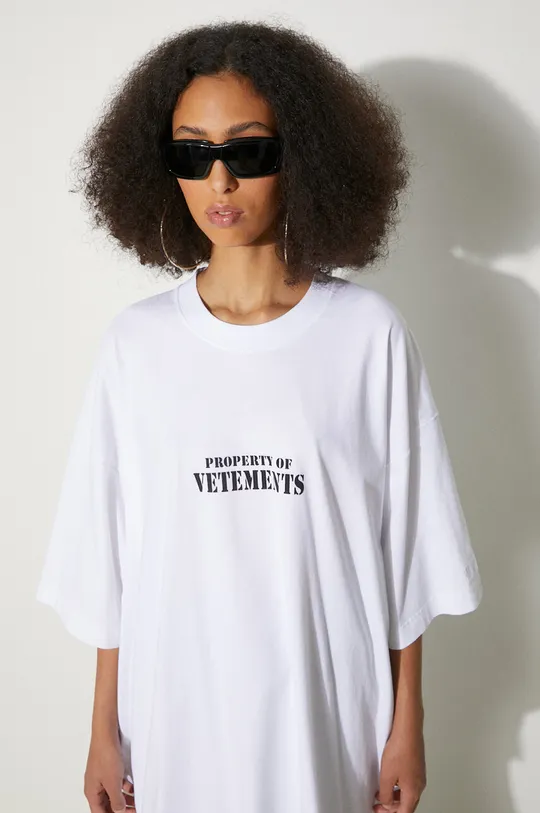 VETEMENTS t-shirt bawełniany Property Of Vetements T-Shirt