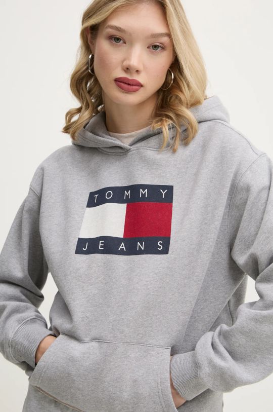 Tommy Jeans bluza szary DW0DW19407