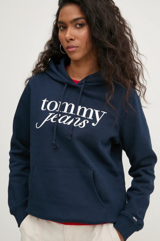 Tommy Jeans bluza granatowy DW0DW20170