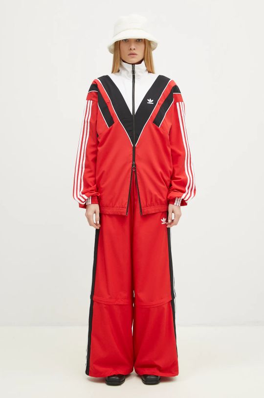 adidas Originals felpa Rasant Tracktop JW9741 rosso