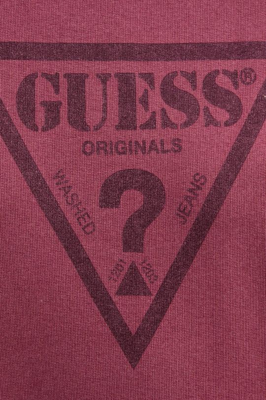 Guess Originals bluza bawełniana W5RQ14.K68I1 bordowy