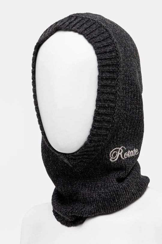 Аксесуари Вовняний капор Rotate Knit Balaclava 1134341745 чорний