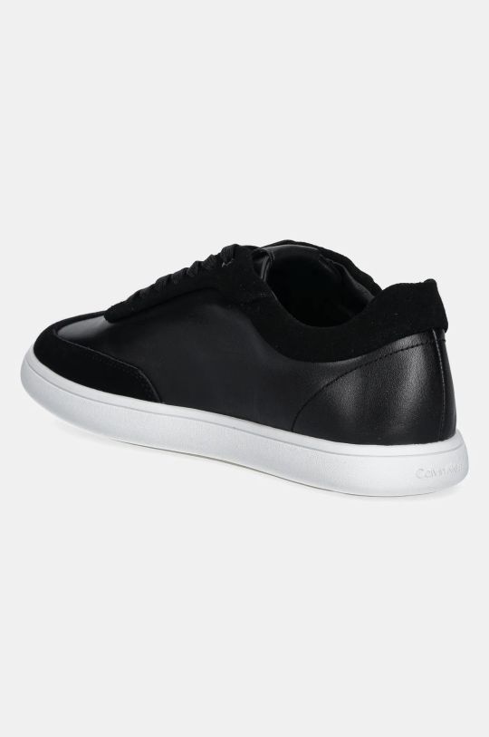 Obutev Usnjene superge Calvin Klein CUPSOLE LACE UP - LTH SUE MIX HW0HW02435 črna