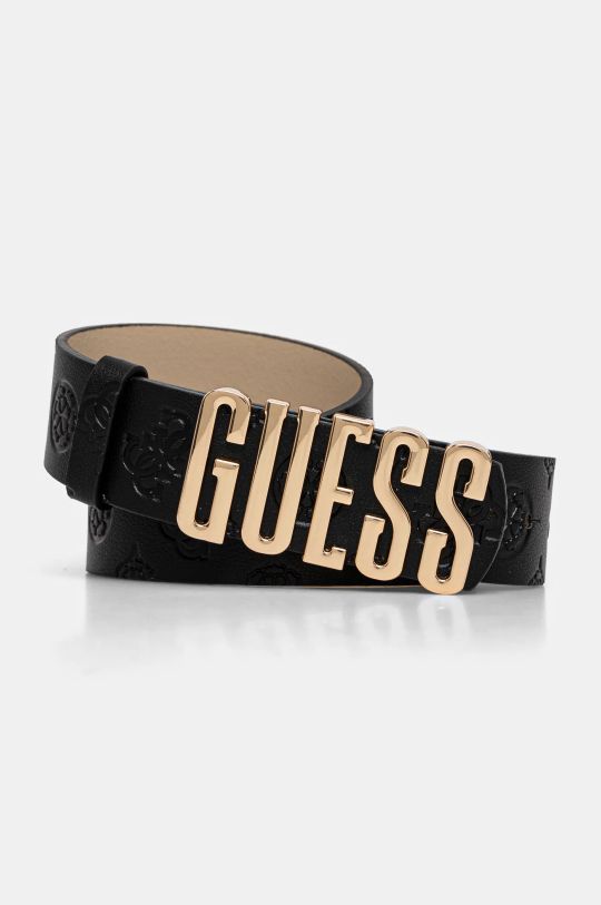 Guess curea GERTY piele negru BW9196.P5135