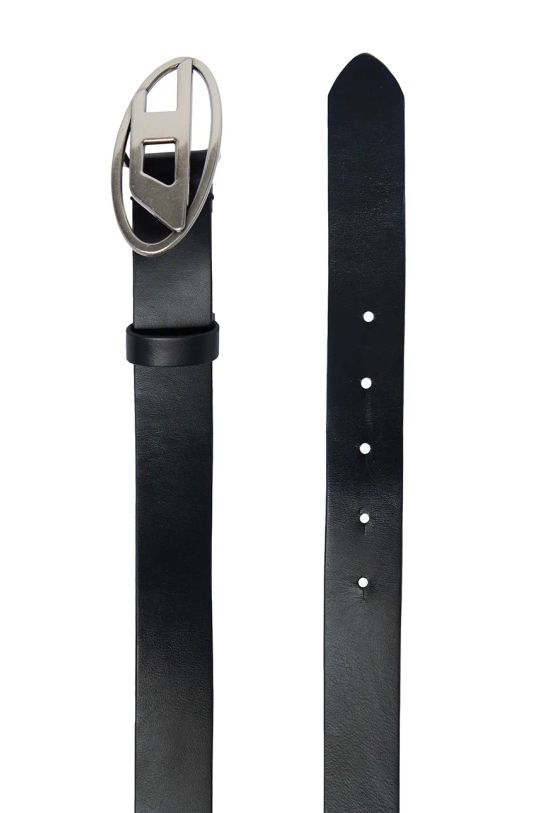 Diesel pasek skórzany dziecięcy B1DR BELTS J01226 czarny SS25